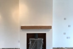 Fireplace | Chimney brest completed.