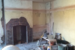 Fireplace re-build, and apply render.