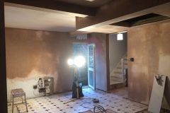 Property - new Kitchen installation, plastering, plaster boarding, new ceiling fitted.