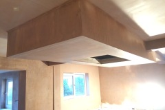 Property - new Kitchen installation, plastering, plaster boarding, new ceiling fitted.