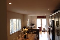 Kitchen  re-plastering.  Pontcanna, Cardiff.
