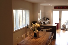  Kitchen plastering.  Pontcanna, Cardiff.