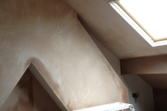 Loft Conversion, plastering
