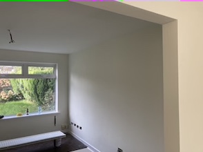 Property re-plastering. Cardiff Plasterer, Blake Plastering